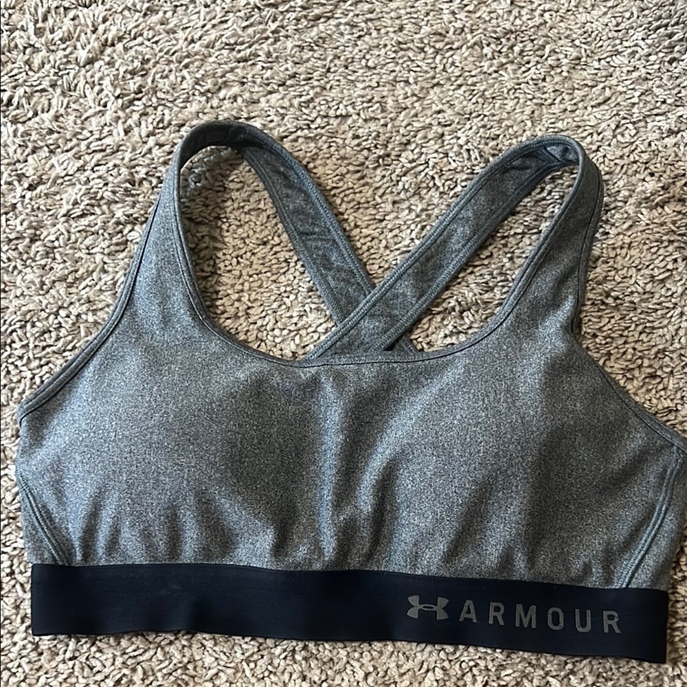 Under Armour Women's Gray Sports Bra